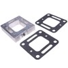 DVPARTS Oxygen Sensor Plate with Gaskets Compatible with Mercruiser Out
