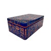TINIT Stuff Tin - Man Tin Miscellaneous Storage Box (Turquoise/Cream)
