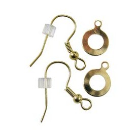Fuseworks Gold Earring Kit, Pack of 2 Pairs