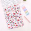 SKYDUE Accordion File Organizer, Floral Expanding File Folders with 5