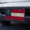GRAPHICS & MORE Rustic Distressed Georgia State Flag Novelty Metal