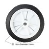Zweipappel 2x Rubber Wheel Universal Replacement Wheel 125 mm per