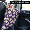 ABUIFDK Car Trash Can, Cute Car Trash Bag, Hanging Car