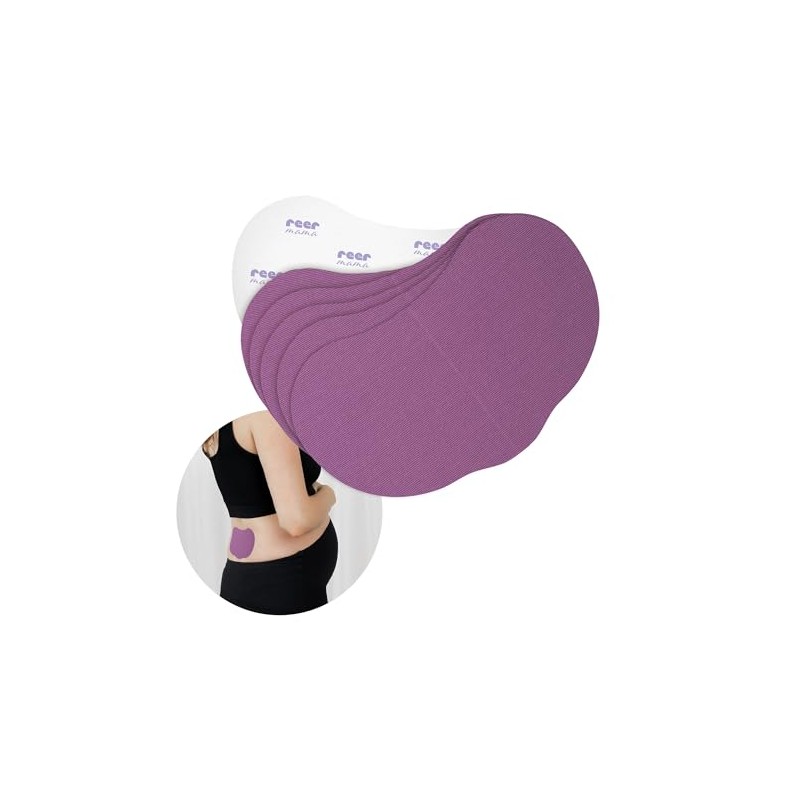 reer Pregnancy Kinesiotape, Precut Kinesiotapes for Lower Back, Elastic, Breathable,
