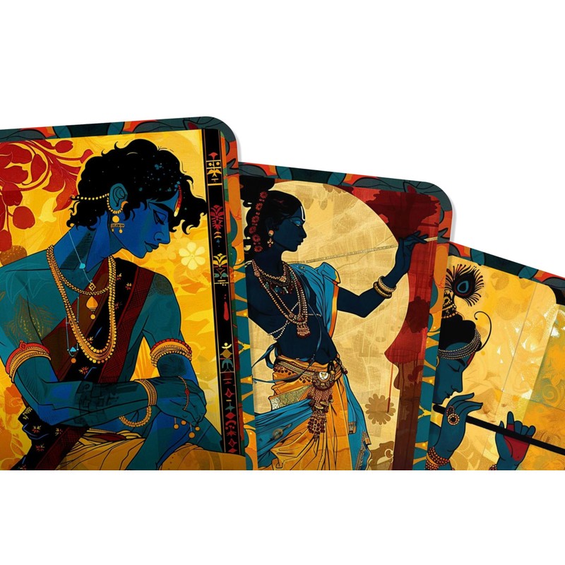 Ibiza Tarot Krishna's Divine Guidance Oracle - 22 Oracle Cards