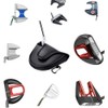 Golf Putter Cover Mallet Mini Headcover Club Head Cover for