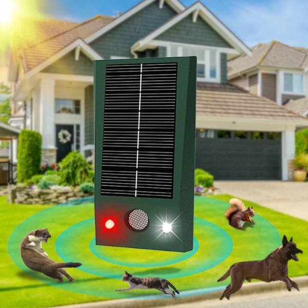 Unbranded Solar Ultrasonic Pest Reject Home Control Electronic Repellent Rat