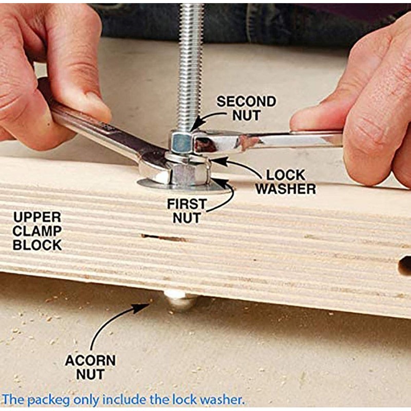 TERF® M16 Square Section Spring Washer M16 (16mm) Steel Split