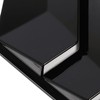 2PCS Rear Side Window Louver Gloss Black Sporty Look Scratch
