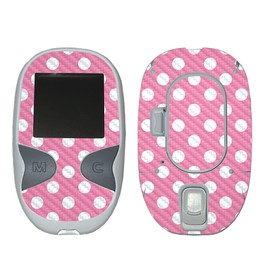 MightySkins Carbon Fiber Skin Compatible with Care Touch Glucose Meter - Mini Dots | Protective, Durable Textured Carbon Fiber Finish | Easy to Apply and Change Styles | Made in The USA
