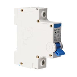Yctze 230VAC DZ47-63 1 Pole Mini Circuit Breaker Cutout Switch for Power Distribution and Control Equipment, 50A (63A)