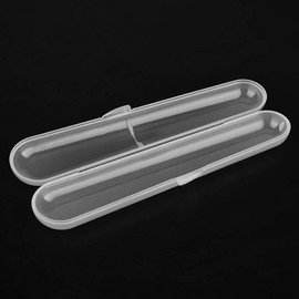 Baby Spoon Storage Box Lightweight Portable Clear Food Grade PP Plastic Baby Spoon Holder