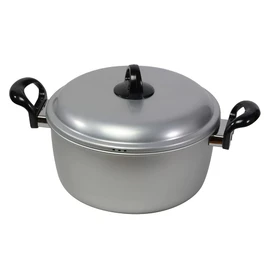 リバティーコーポレーション 両手鍋 24cm アルミ 軽量 ガス火専用 LD-372