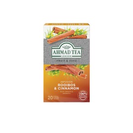 Ahmad Tea, Rooibos & Cinnamon, 20 Count (Pack of 6)