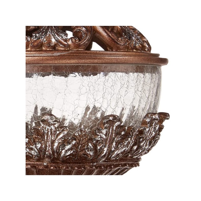 OK Lighting Royal Victorian Decorative Box, Bronze