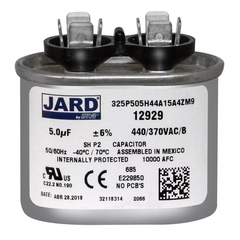 JARD 5 mfd Oval JARD Capacitor replaces Titan HD -