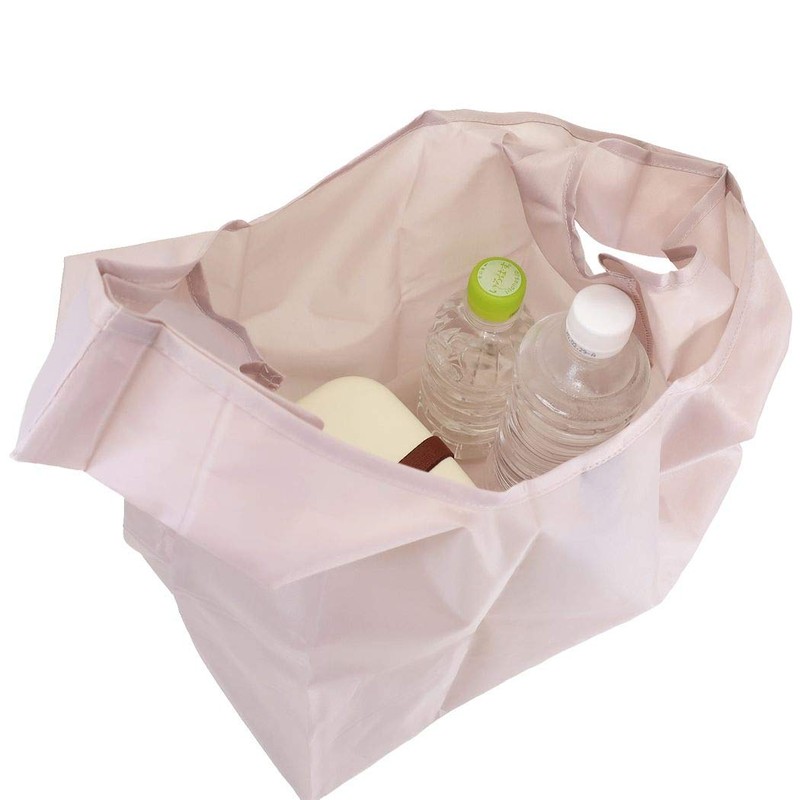 Simple Plain [Eco Bag with Wide Gusset] Folding Convenience Store