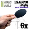 Greenstuff World GSWD-9891 Plastic Display Base Oval Large Diorama Display