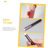 SAFIGLE 3Pcs Lip Brush Artificial Fiber Smudge Brush for Lip