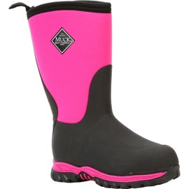 Muck Boot girls Kids K s Rugged II, Pink/Black, 7 Big Kid US