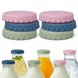 Wingcases Milk Bottle Tops [One Pint，NOT 1L] Mixed 6 Pack Without Bottle