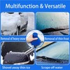 Hsthe Sea 2Pcs Car Ice Scraper, Round Cone Car Ice