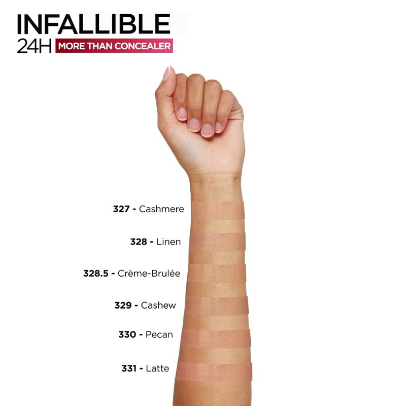 L'Oréal Paris Concealer for covering and refreshing, for an opaque