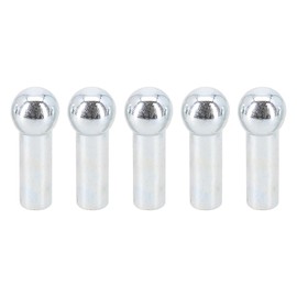 SquEqu 5 Pack Pulley Cable Ball Stopper Terminals End Joint Attachment Parts for Gym Weight Lifting Machine Fitness Equipment Running Yoga (for Diameter 6mm Wire)