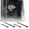 eMagTech 100pcs 43mm&65mm Rubber Fan Mount CPU Fan Mounting Pin
