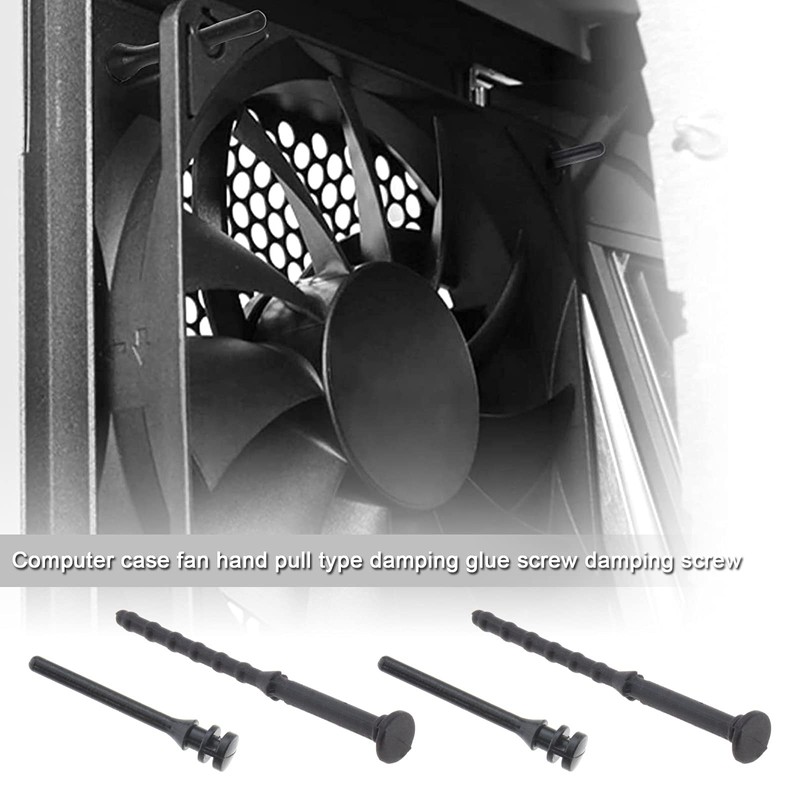eMagTech 100pcs 43mm&65mm Rubber Fan Mount CPU Fan Mounting Pin