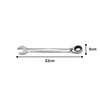 TONE Switchable Ratchet Glasses Wrench HPRMR-24 Double Side Width 0.9