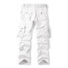 OCHENTA Men's Cotton Casual Baggy Cargo Work Travel Pants with