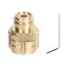 CO2 Cylinder Refill Adapter Female Thread G1/2 to Male Thread