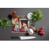 Caroline's Treasures DAC2692LCB Komondor Cozy Christmas Glass Cutting Board Large