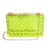 WJCD WJCD Clear Purses For Women Acrylic Clear Clutch Bag