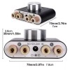 Unbranded Black Mini Bluetooth 5.0 Digital Power Amplifier HiFi Stereo