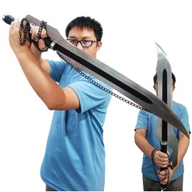 BEESUM 2023 Metal Samurai Tensa Zangetsu Sword - Zanpakutou Real Swords Weapon Full Size Costume Props