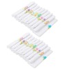 Caruso Italy Women's Embroidered 100% Pure Cotton Handkerchief Multicolor -