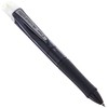 PILOT BKAS-60F-CBY 3色アクロボールペン 蛍光ペン付き アクロボールスポットライター付き ブラック/レッド/ブルーインク クリアブラックボディ イエロー蛍光ペン付き