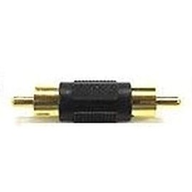 KAMON RCA Extension Adapter (Male/Male)/Gold [R-MM]