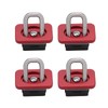 4pcs Truck Bed Tie Down Anchors 1000 LBS Bearing Stainless