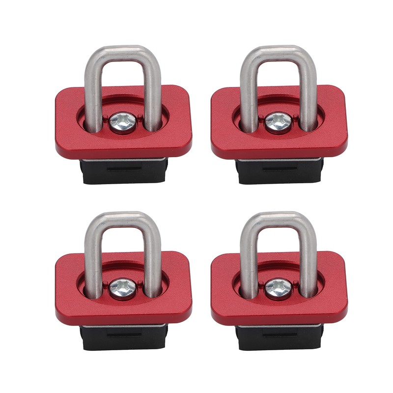4pcs Truck Bed Tie Down Anchors 1000 LBS Bearing Stainless