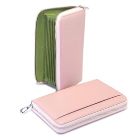 [HAKATA NO MORI LEATHER] Genuine Leather Passbook Case, Magnetic Protection, Magnetic Shield, Large Capacity, RIFD Skimming Prevention, Cash Card, Passbook Holder, Passport Case, Insurance Card,
