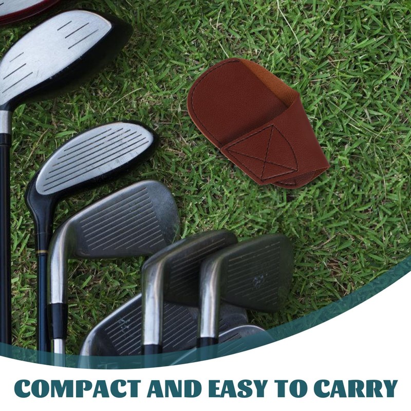 BESPORTBLE Golf Iron Cover and Putter Cover Pu Protector for