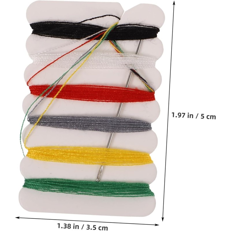 REFRESHKO BULK Travel Sewing Kits Thread and Needle Repair Kit