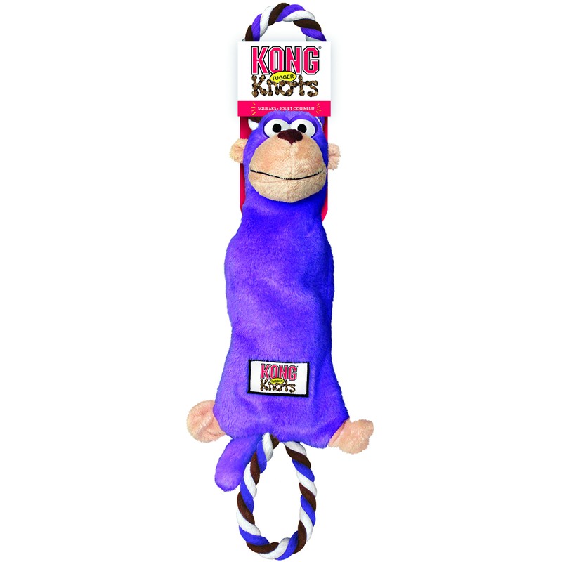KONG - Tugger Knots Monkey - Tug of War Dog