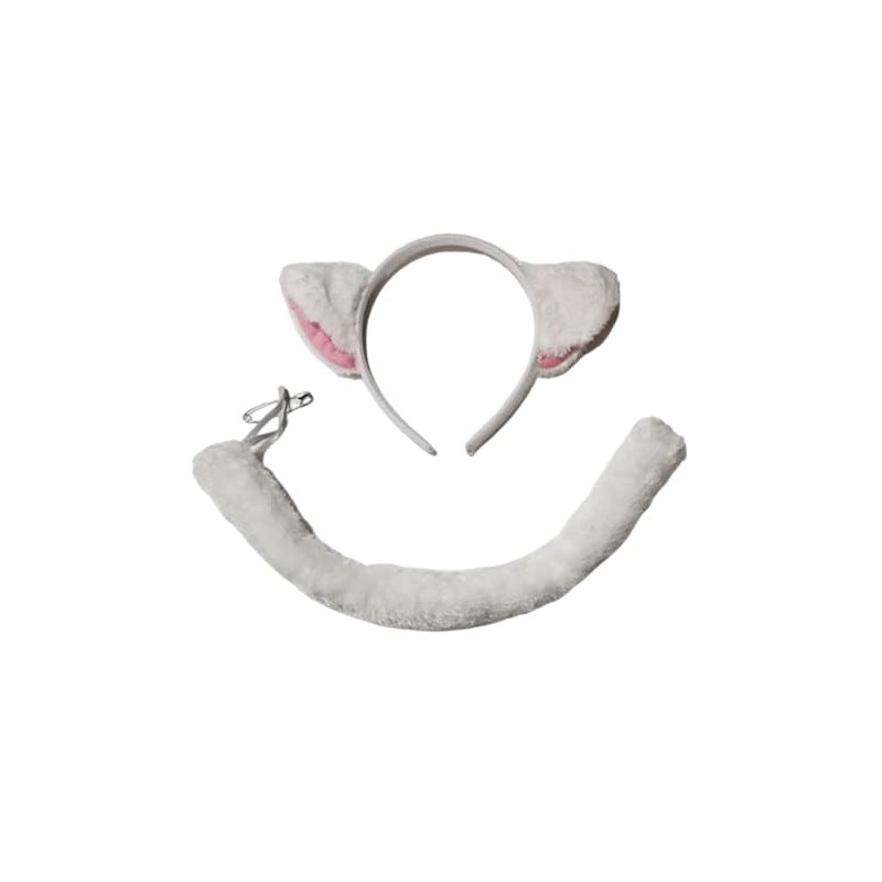 cat ears white