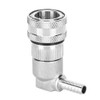 Stainless Steel Ball Lock Keg Quick Connector Dispenser Tool Self