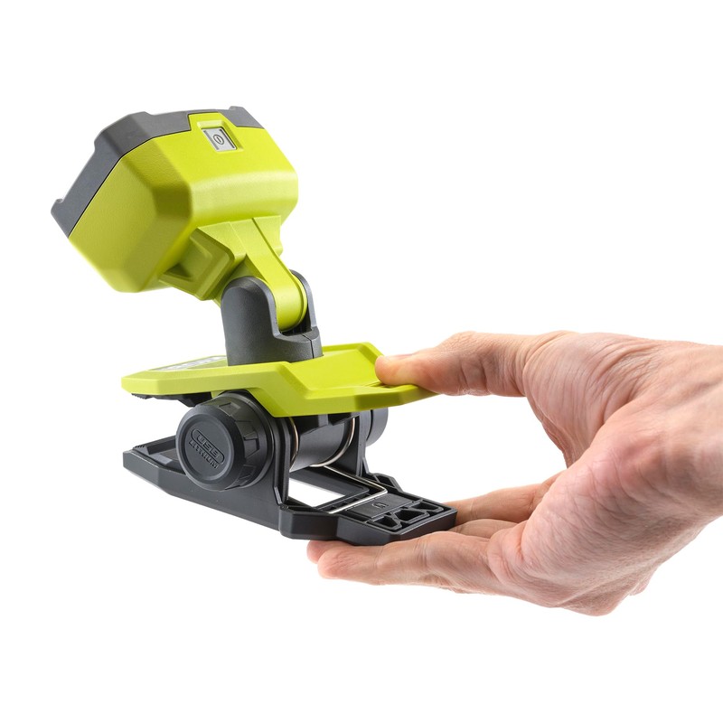 RYOBI USB Lithium Magnetic Clamp Light Kit with 2.0 Ah