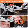Trauma Scissors: Multitool Rescue Scissors with 6 Practical Functions, Emergency